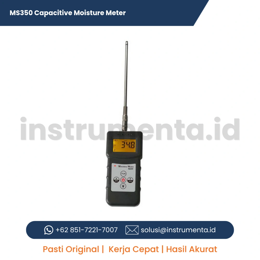 Jual MS350 Capacitive Moisture Meter Alat Ukur Kadar Air Bahan Kimia Bubuk Digital Portabel